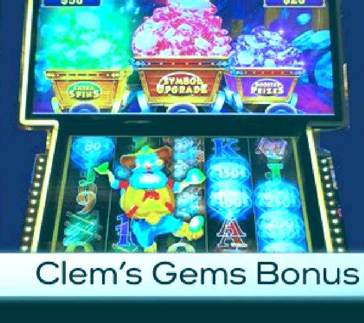 Clem s Gems slot machine