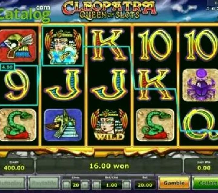 Cleopatra Queen of Slots (Mazooma) slot
