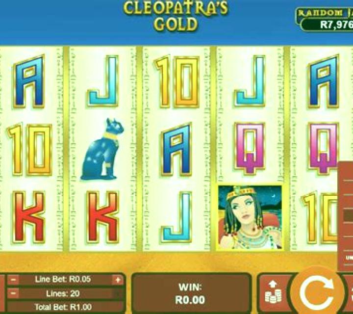 Cleopatras Gold Deluxe slot game