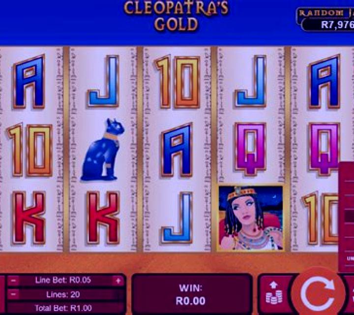 Cleopatras Gold (RTG) slot game
