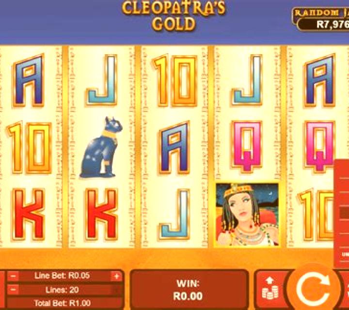Cleopatras Gold (RTG) slot machine