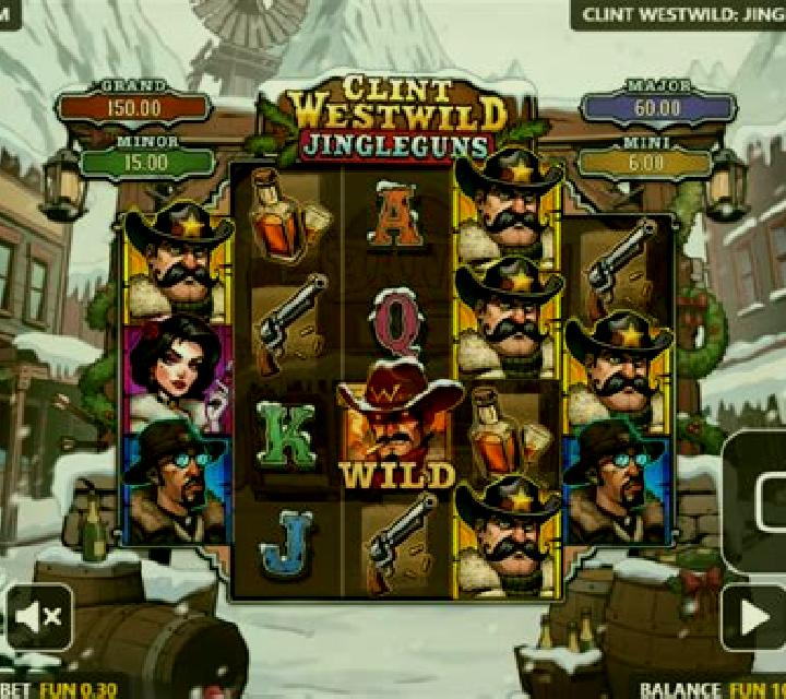 Clint Westwild slot machine