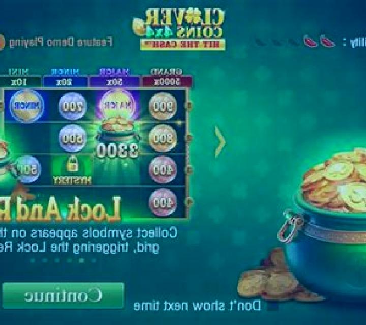 Clover Coins 4x4 slot machine