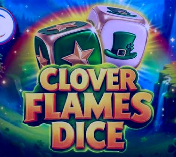 Clover Flames Dice slot machine