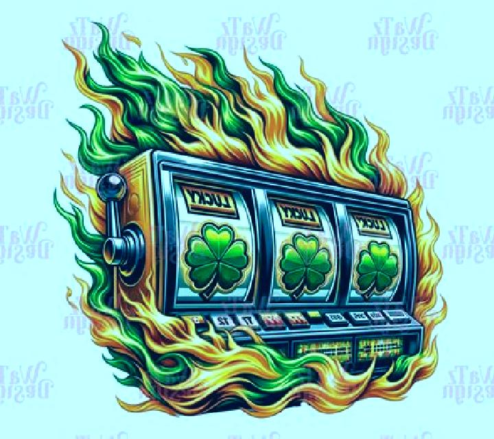 Clover Flames slot machine