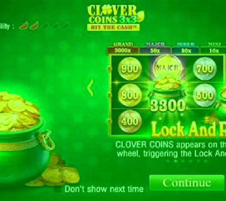 Clover Madness 100 (3x3) slot game