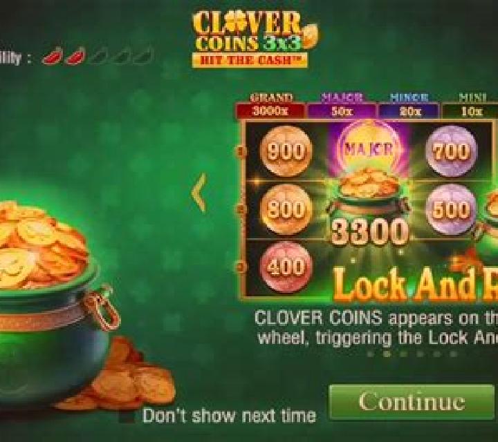 Clover Madness 100 (3x3) slot