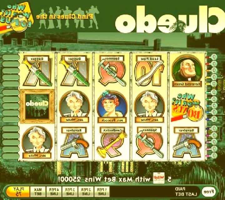 Cluedo (IGT) slot machine