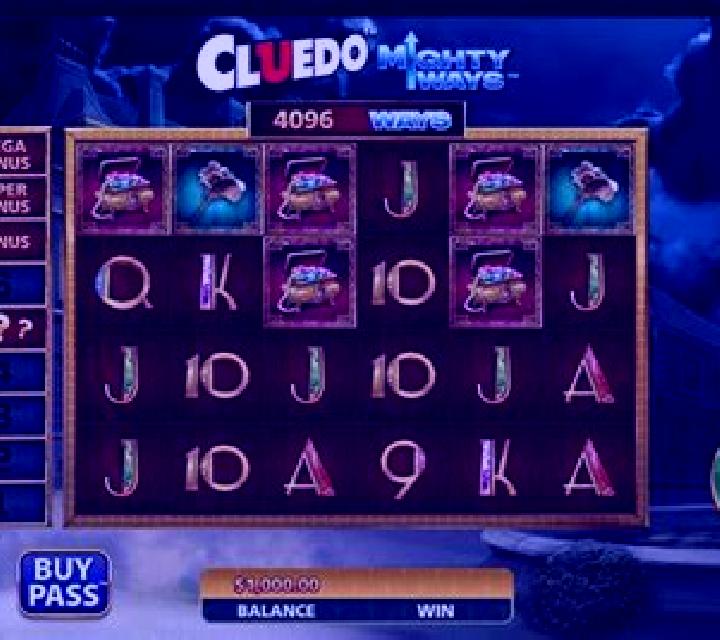 Cluedo Mighty Ways slot game