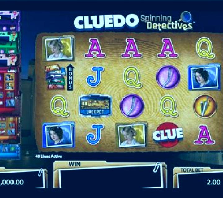 CLUEDO Spinning Detectives slot