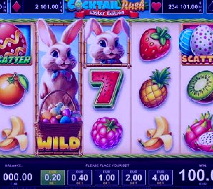 Cocktail Rush - Easter Edition slot machine