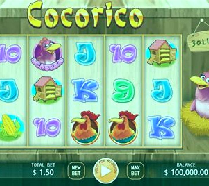 Cocorico slot machine
