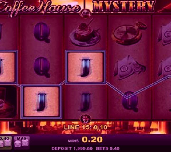 Coffee House Mystery slot machine