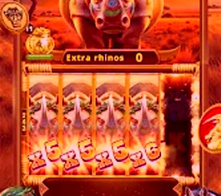 Coin Rush: Rhino Running slot game