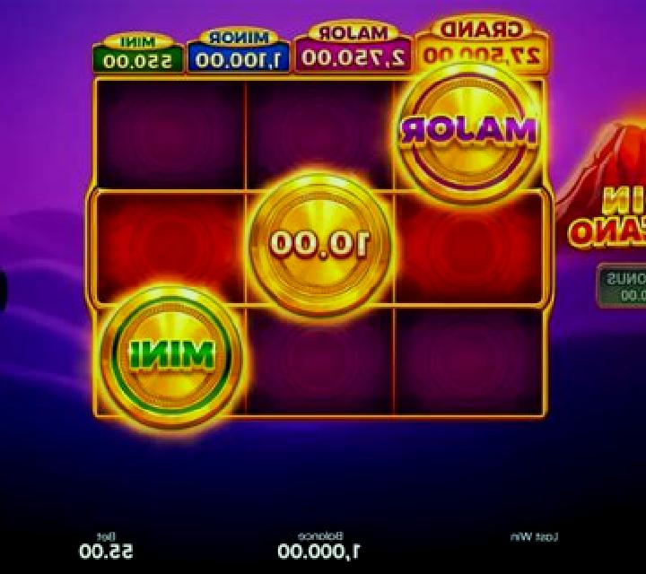 Coin UP Volcano slot machine