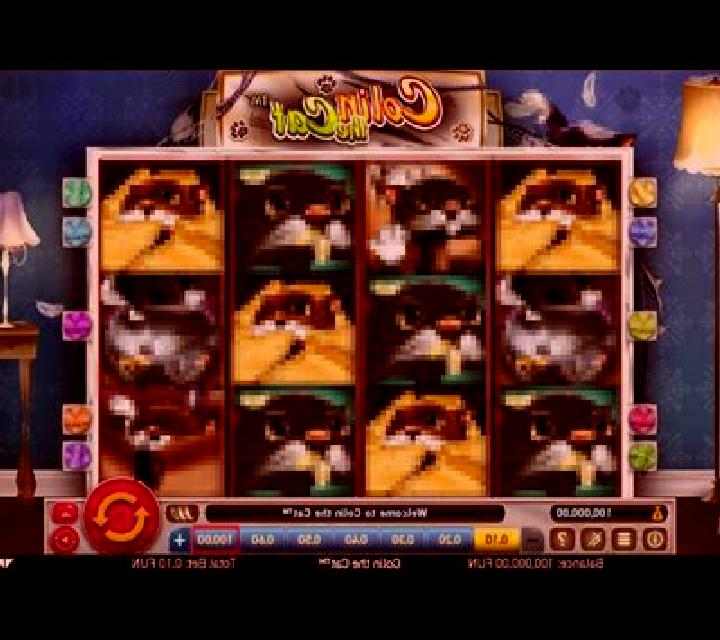 Colin the Cat slot machine