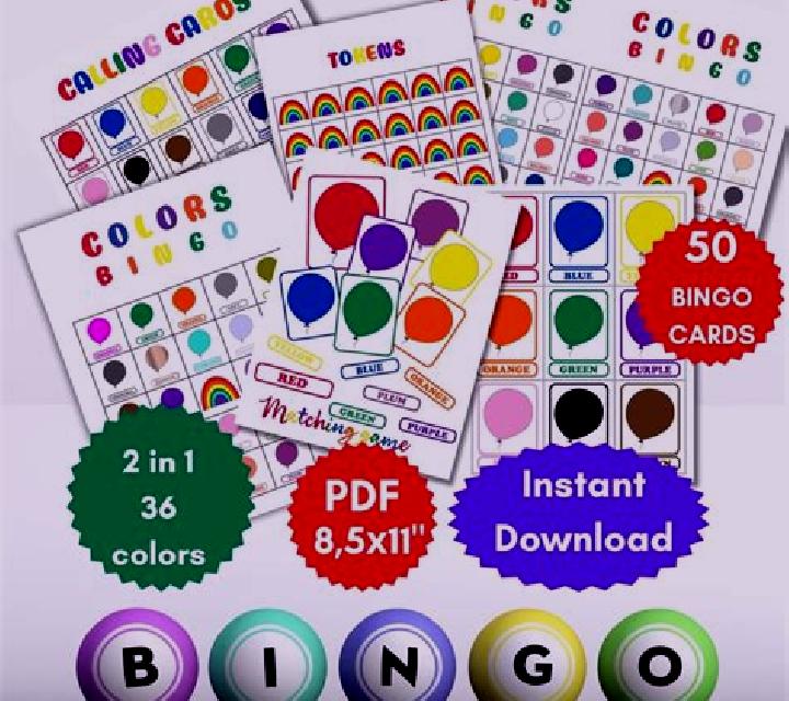 Color Bingo slot game