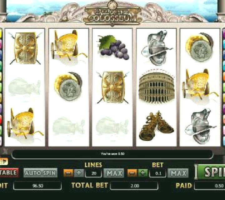 Colosseum slot machine