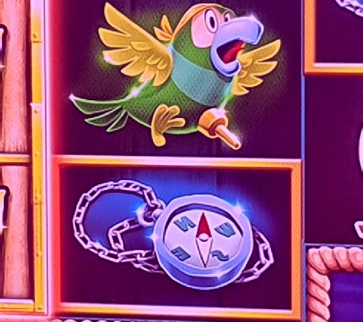 Commander Parrot slot machine