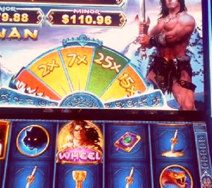 Conan slot machine