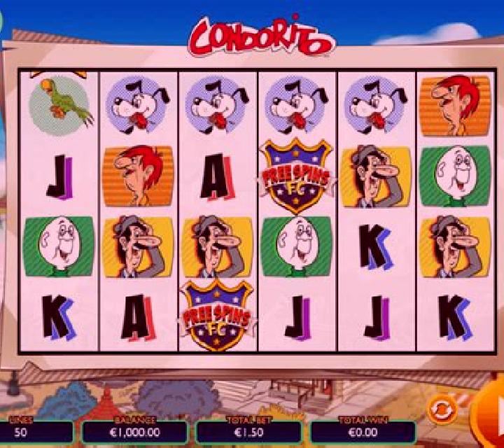 Condorito slot machine