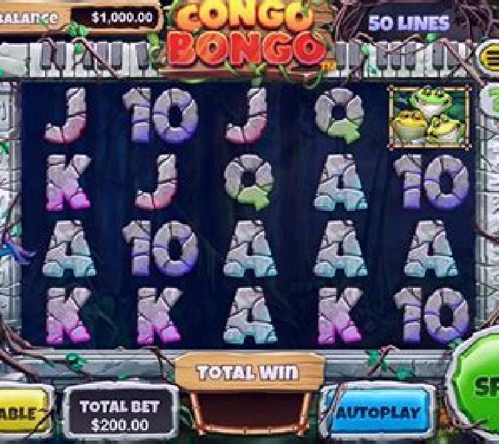 Congo Bongo (Amaya) online slot