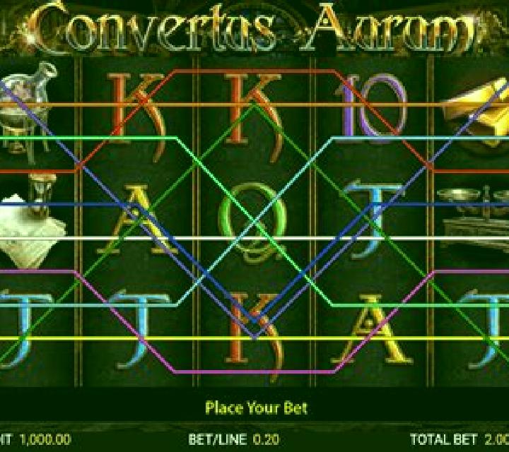 Convertus Aurum slot game