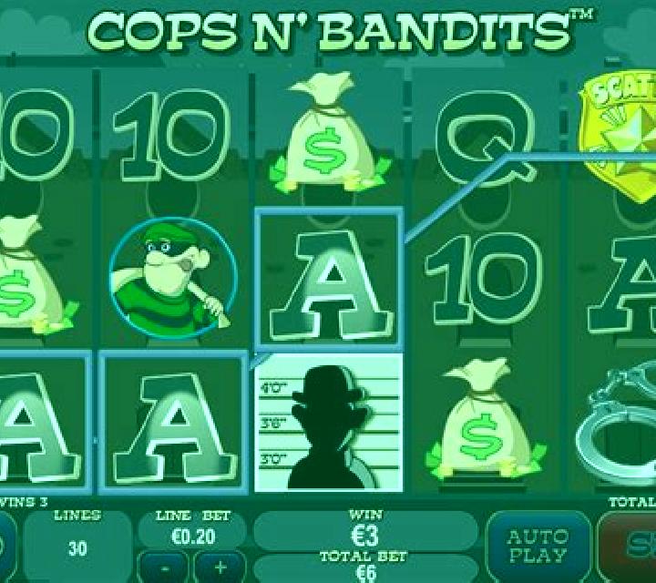 Cops n Bandits slot game