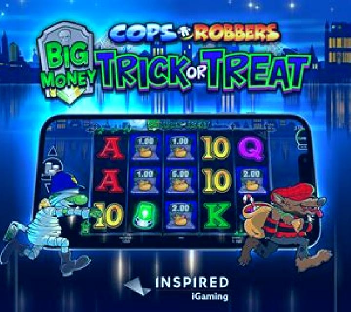 Cops n Robbers Big Money Trick or Treat slot game