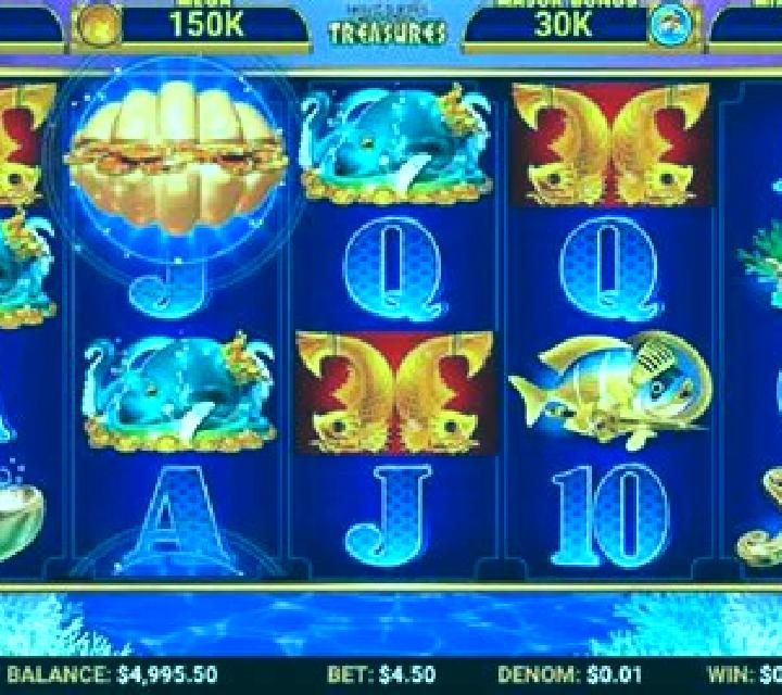 Coral Treasures slot machine
