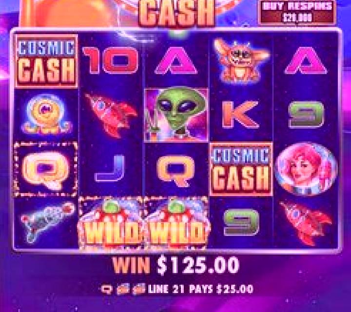 Cosmic Cash slot machine