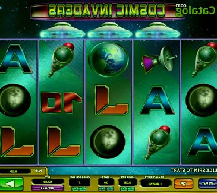 Cosmic Invaders slot game
