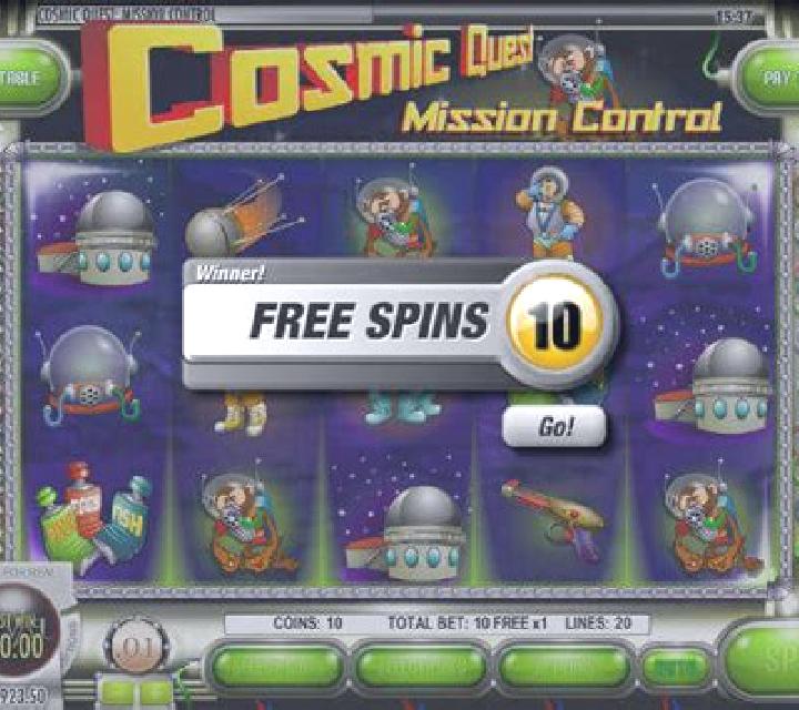 Cosmic Quest: Mission Control slot machine