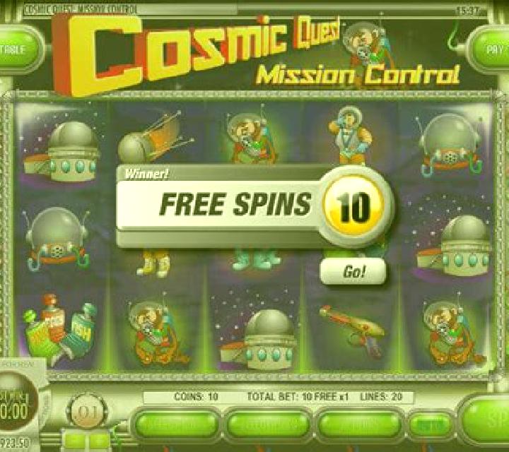 Cosmic Quest: Mission Control slot