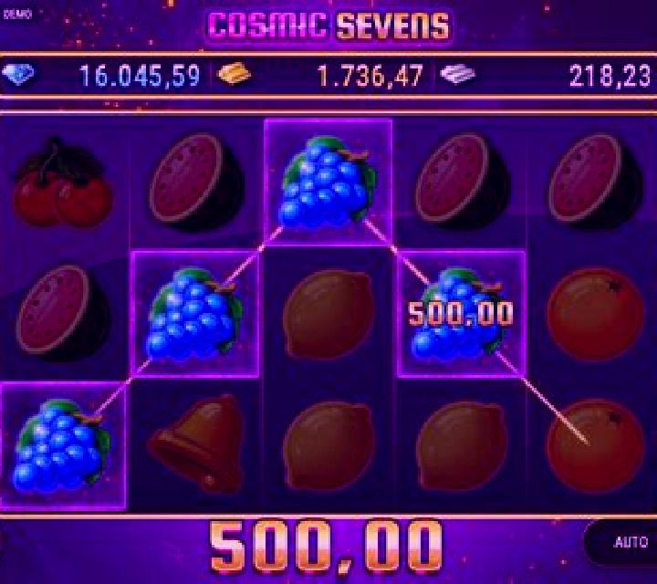 Cosmic Sevens slot game