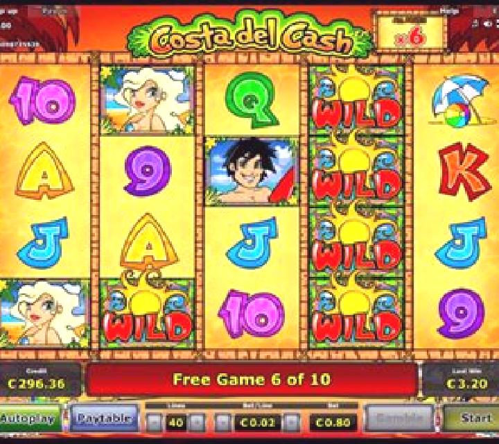 Costa del Cash online slot