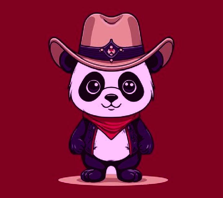 Cowboy Panda Hold and Spin slot game