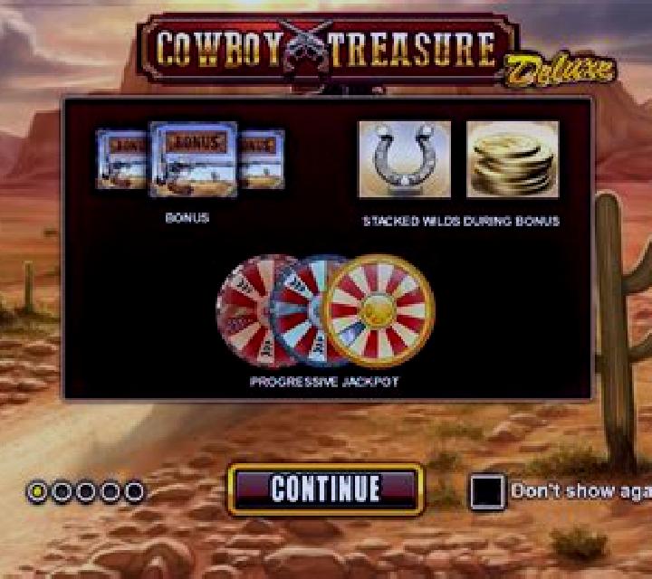 Cowboy Treasure Deluxe slot