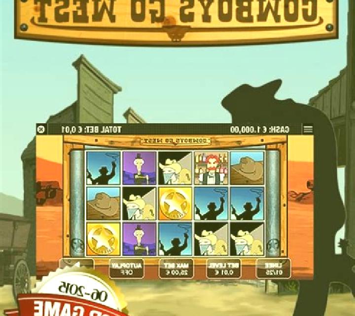 Cowboys Go West HD slot machine