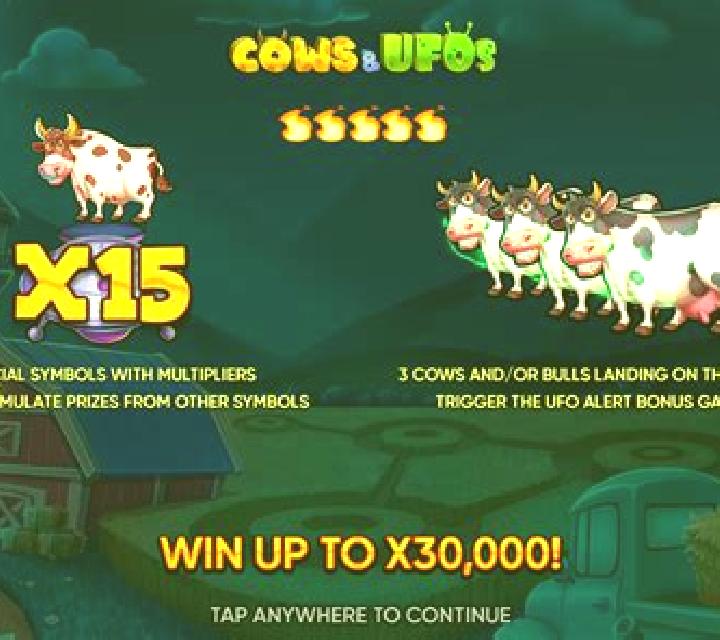Cows vs Aliens online slot