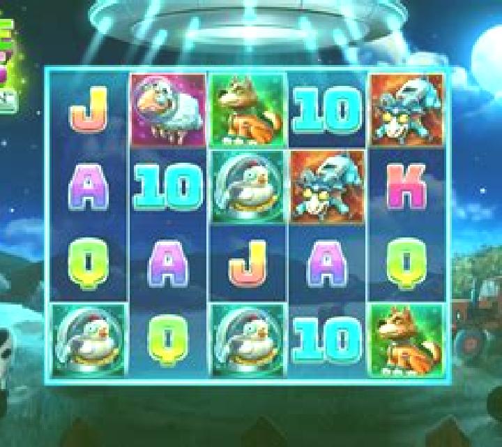 Cows vs Aliens slot machine