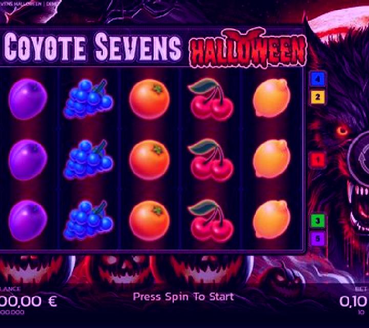 Coyote Sevens Halloween online slot