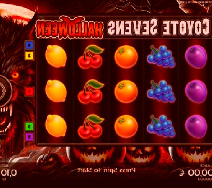 Coyote Sevens Halloween slot game