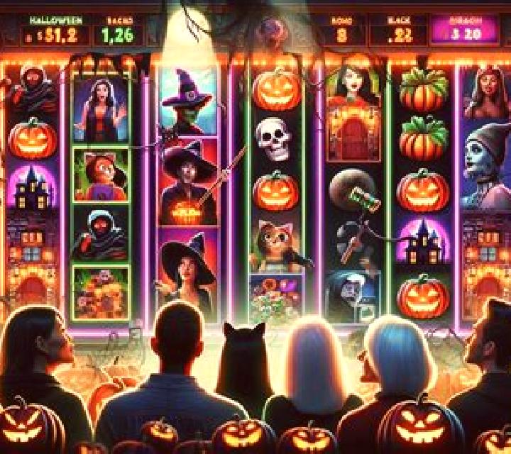 Coyote Sevens Halloween slot machine