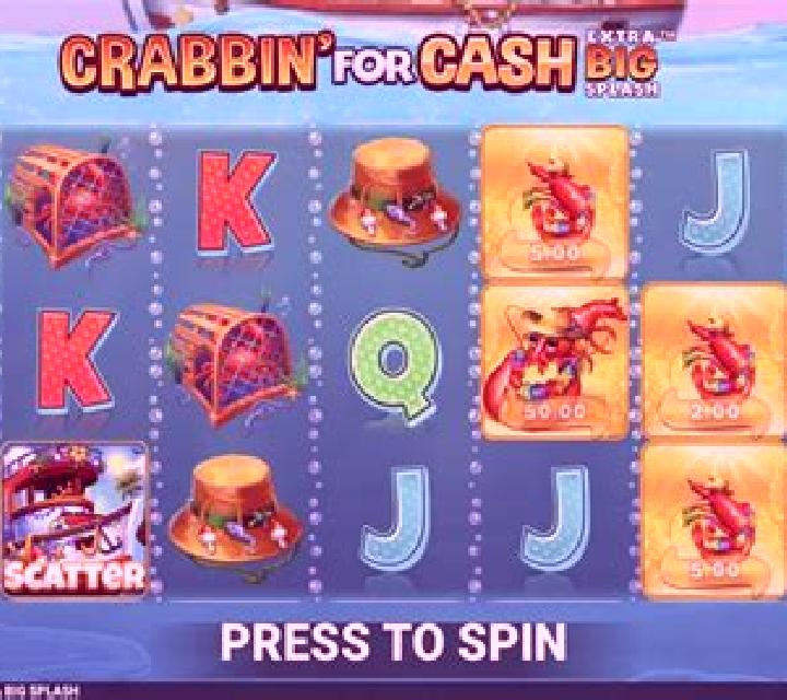 Crabbin For Cash Extra Big Catch slot machine