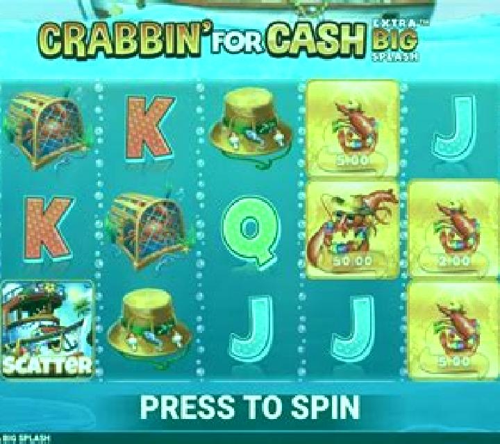 Crabbin For Cash Extra Big Splash online slot