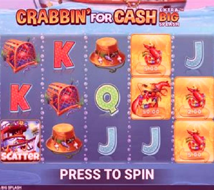 Crabbin’ For Cash Megaways slot machine