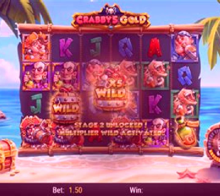Crabby’s Gold 2 slot machine