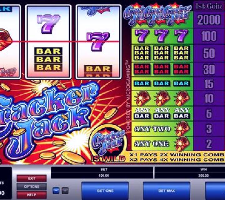Cracker Jack slot machine