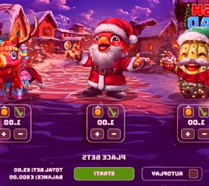 Crash Squad: Winter Party slot game